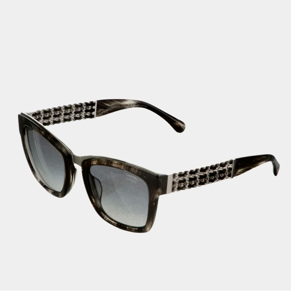 Chanel Interlocking Chain Cc Logo Sunglasses - image 2
